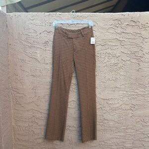 Free People Checkered Pants